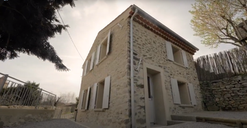 Rénovation d'une grange près de Puisserguier