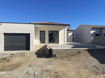 Construction d'une maison contemporaine